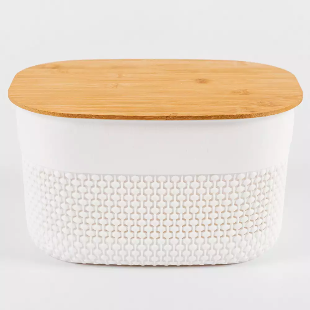 Caja organizadora tapa bambu peq 754173