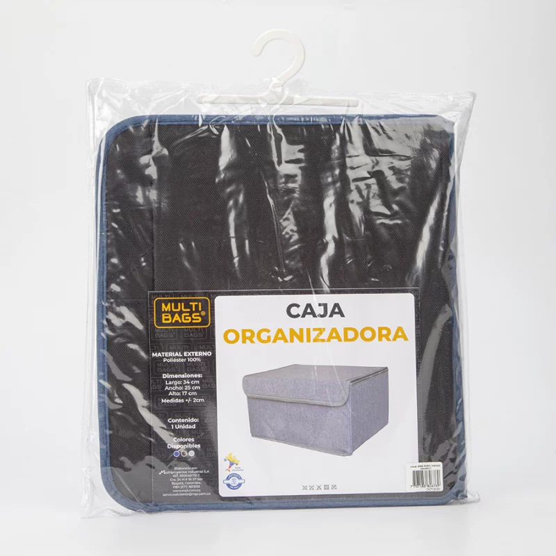 Caja Plegable Pano Indigo 34 X 25 X 17 Cm