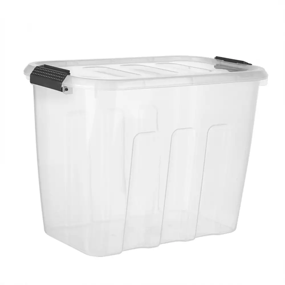 Caja Tengone Manija 43X25X31Cm Translucido 22 Lt Plastico Tg5