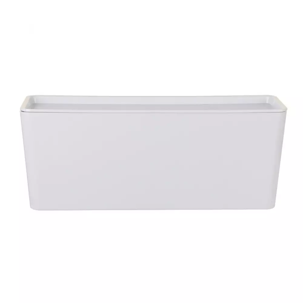 Caja Tengone Rectángulo 35X13X14Cm Blanco 5 Lt Plastico Tg541