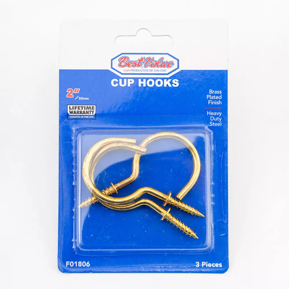 Camcamo Abierto 2 Pulgadas 3 Piezas Dorado