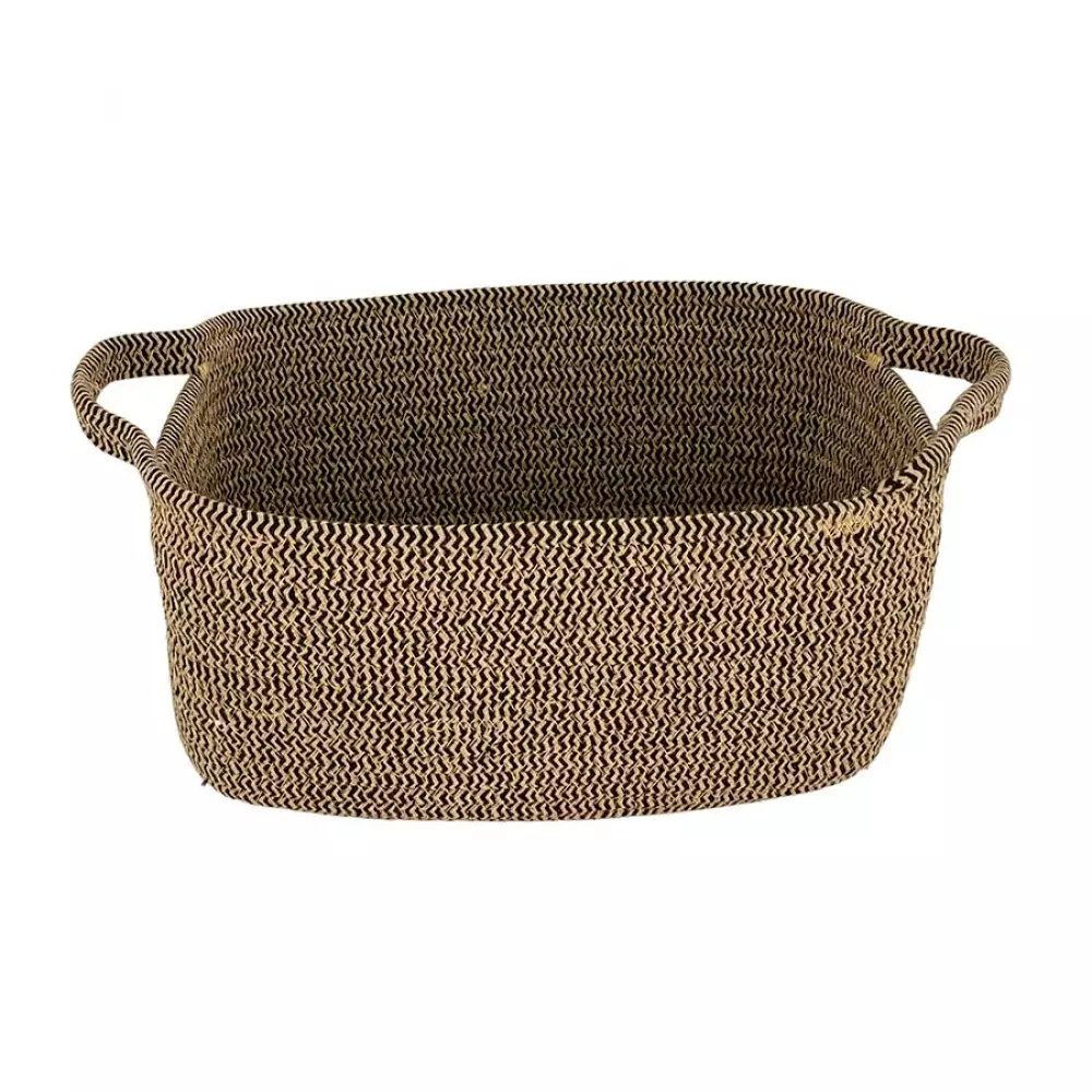 Canasta Decorativa Concepts Sweet Mocca 20X15X20Cm Marron Polie