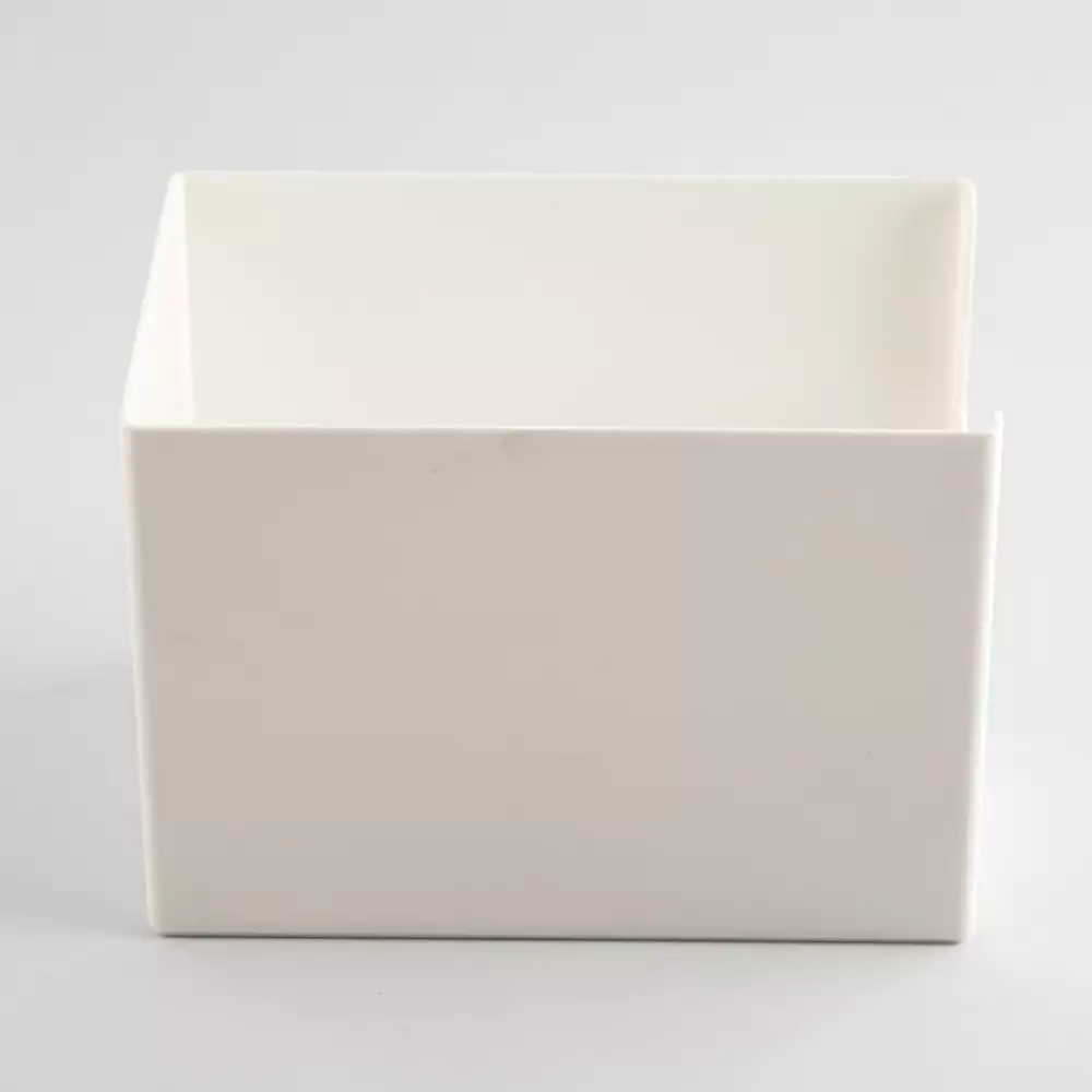 Canasta Haixing 21X14X14Cm Blanco Plastico Hxp00044