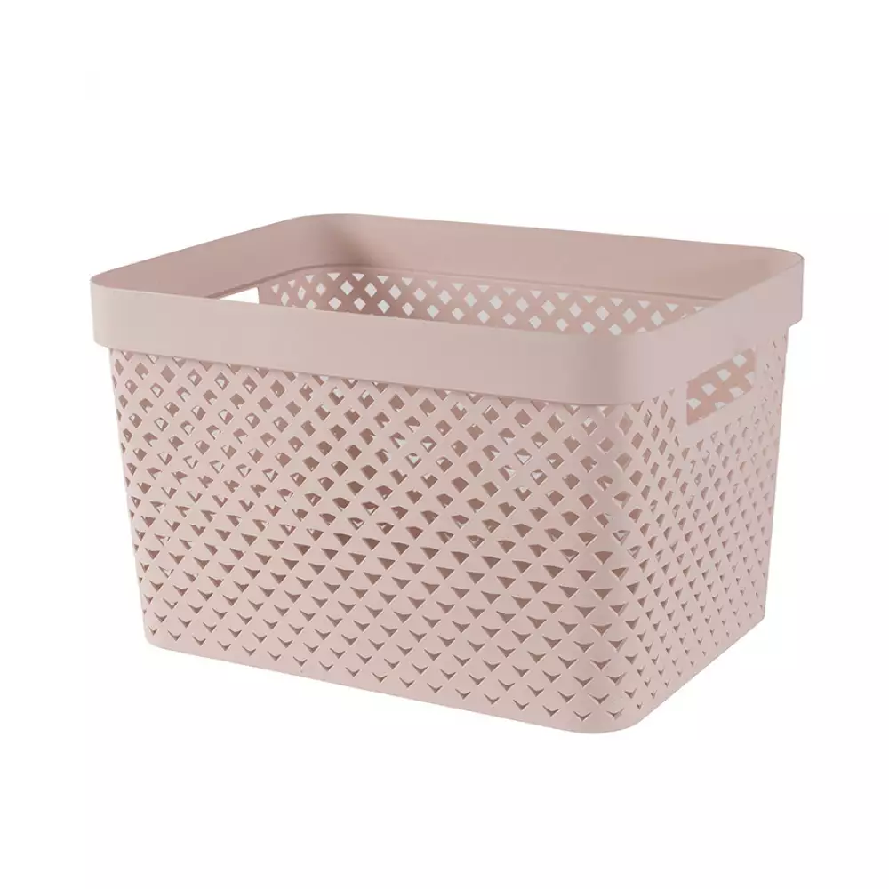 Canasta Organizadora Curver 251887 Pure Pink 17L