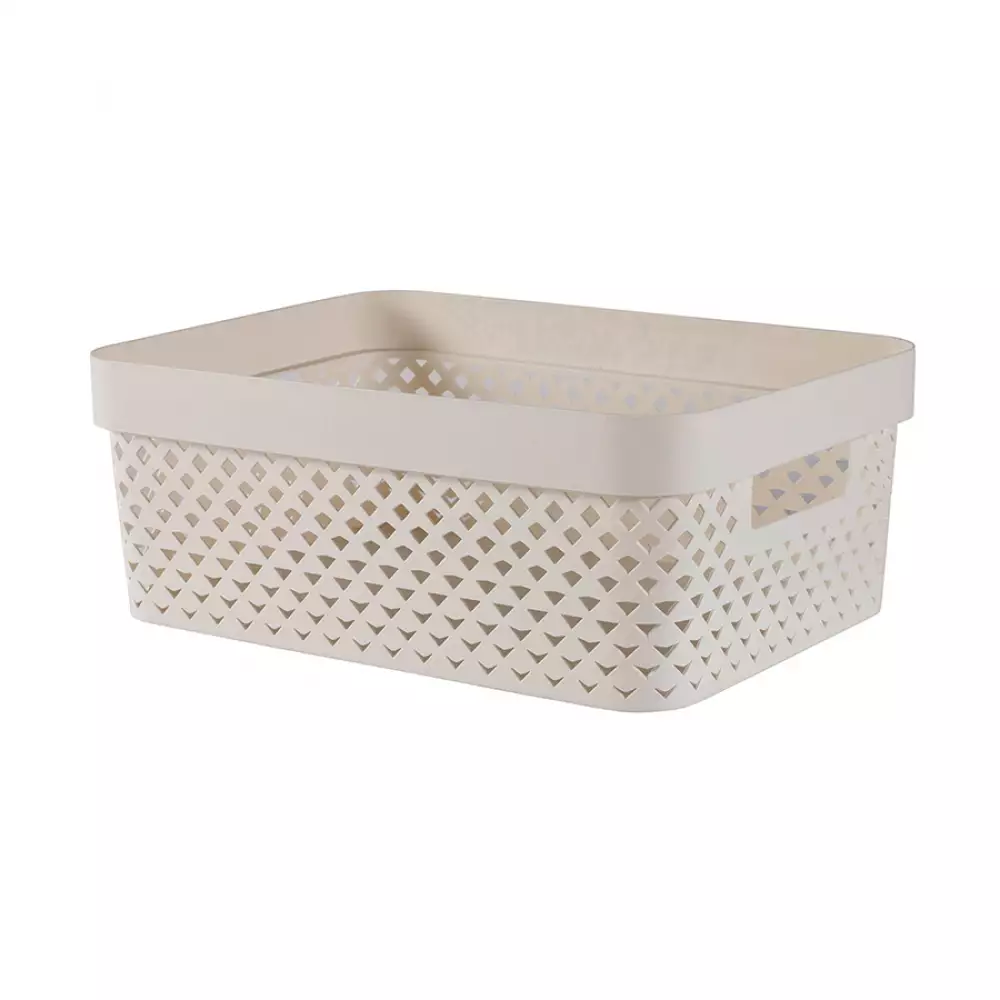Canasta Organizadora Curver 251891 Pure White 11L