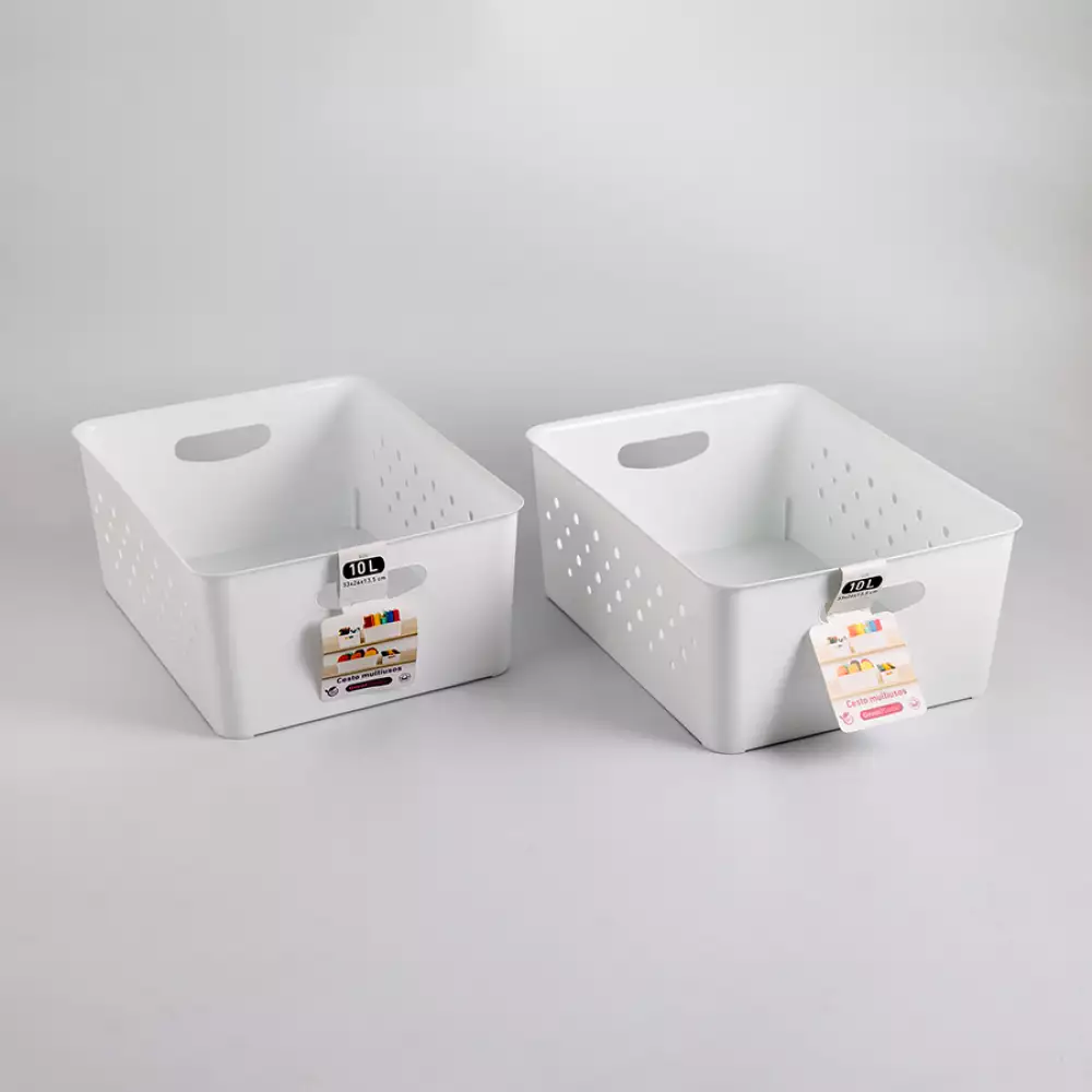 Canastas Great Plastic 52X70X52Cm 2 Ud