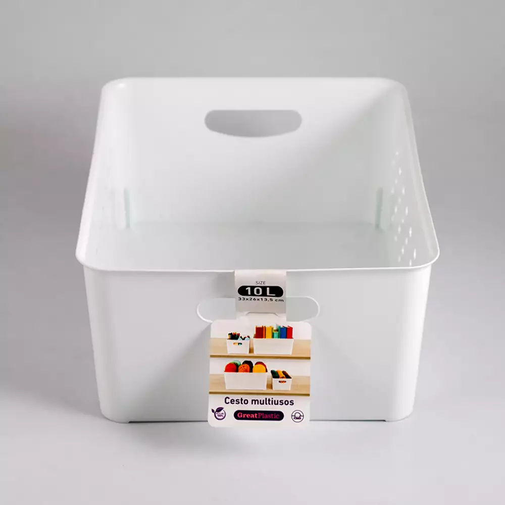 Canastas Great Plastic 52X70X52Cm 2 Ud