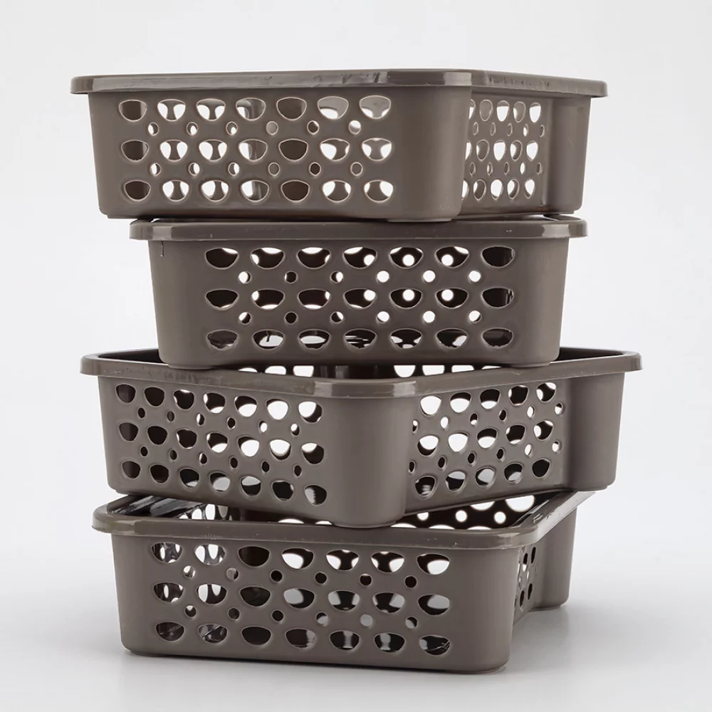 Canastillas Casar Fit 3X4 1.6L Gris Sr884/9