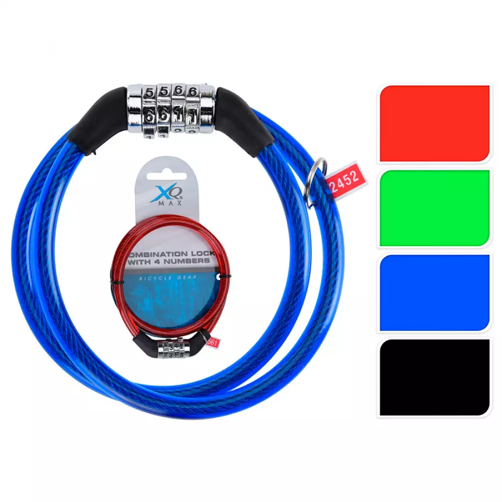 Candado Para Bicicleta Con Combinación Xqmax Surtido
