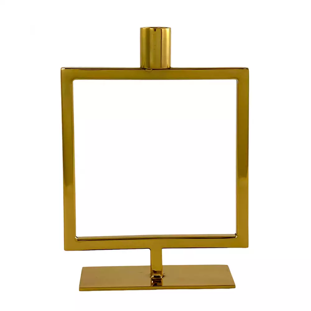 Candelabro Square Concepts Sweet Mocca 5X21X5Cm Marron Acero 4