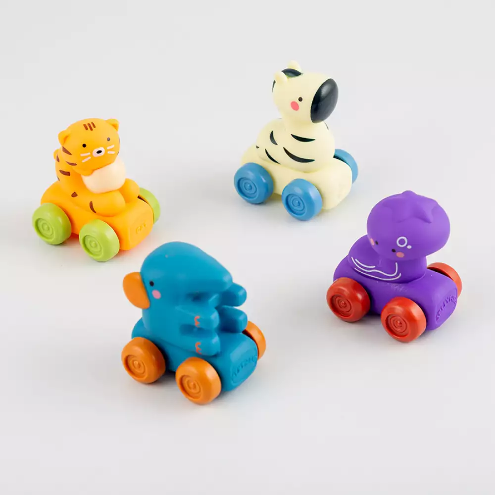 Carro Maypa Letras Animales 27X7Cm Plastico