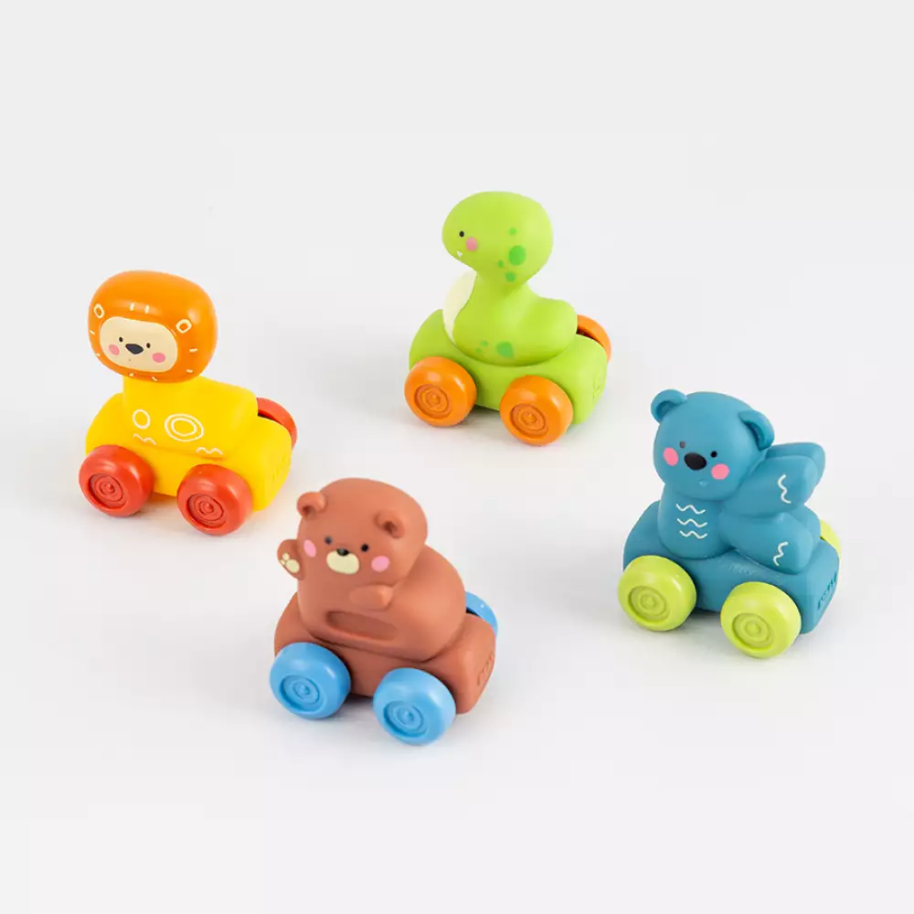 Carro Maypa Letras Animales 27X7Cm Plastico