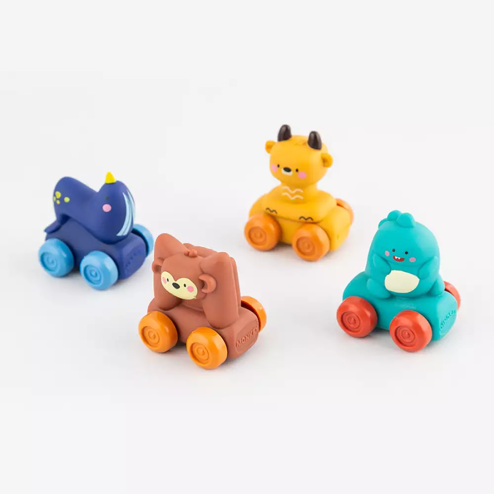 Carro Maypa Letras Animales 27X7Cm Plastico