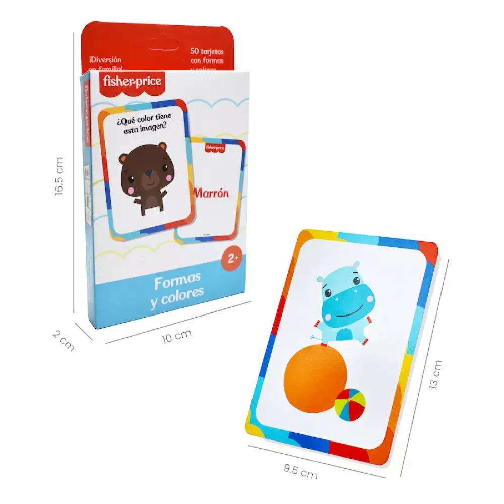 Cartas De Aprendizaje Fisher Price Formas Y Colores Fp-Colors