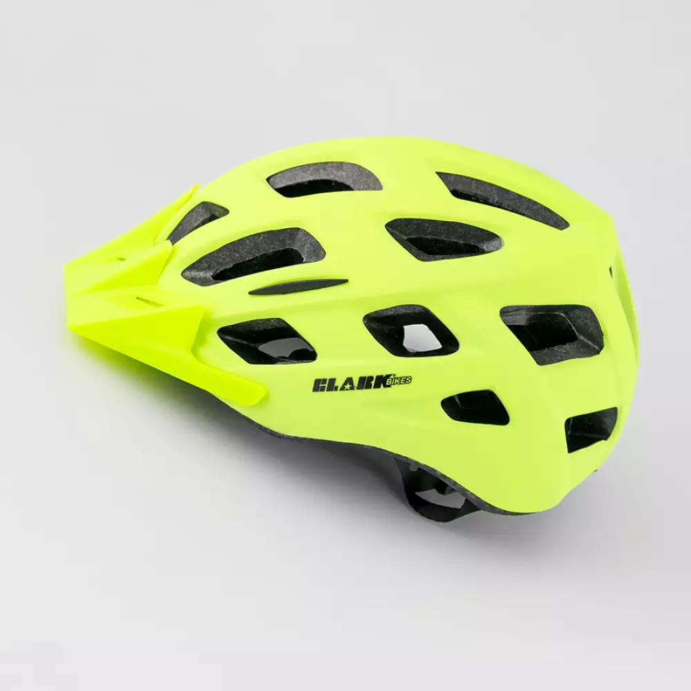 Casco Ciclismo Clark Talla L Unica Amarillo  Polietileno