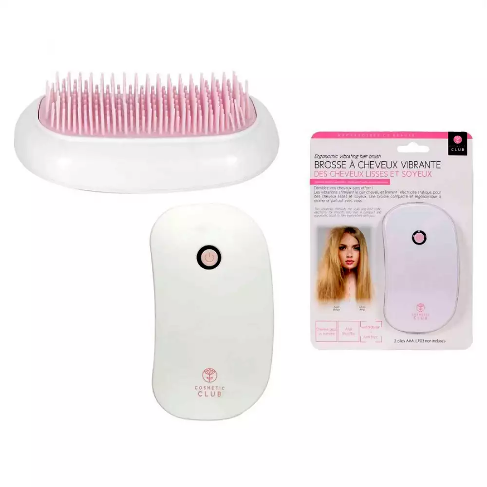 Cepillo Cosmetic Club Para Cabello Blanc