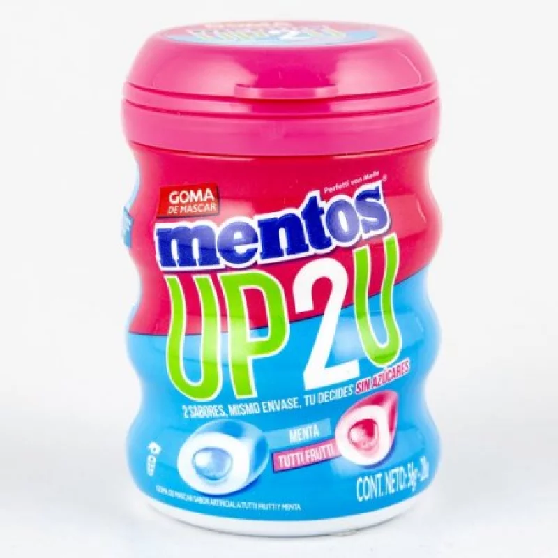 Chiclets Mentos 16720 X 56gr Up2u