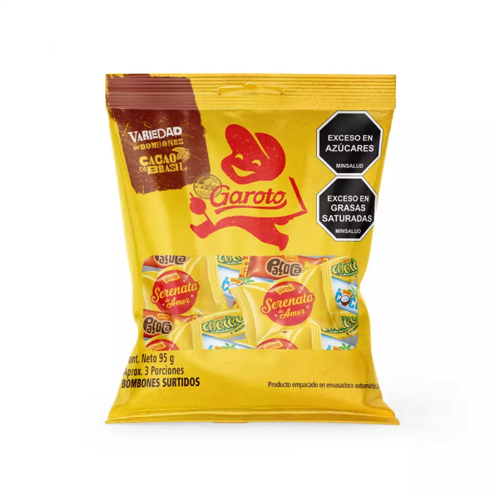 Chocolate Garoto X 95Gr Surtidos 05886