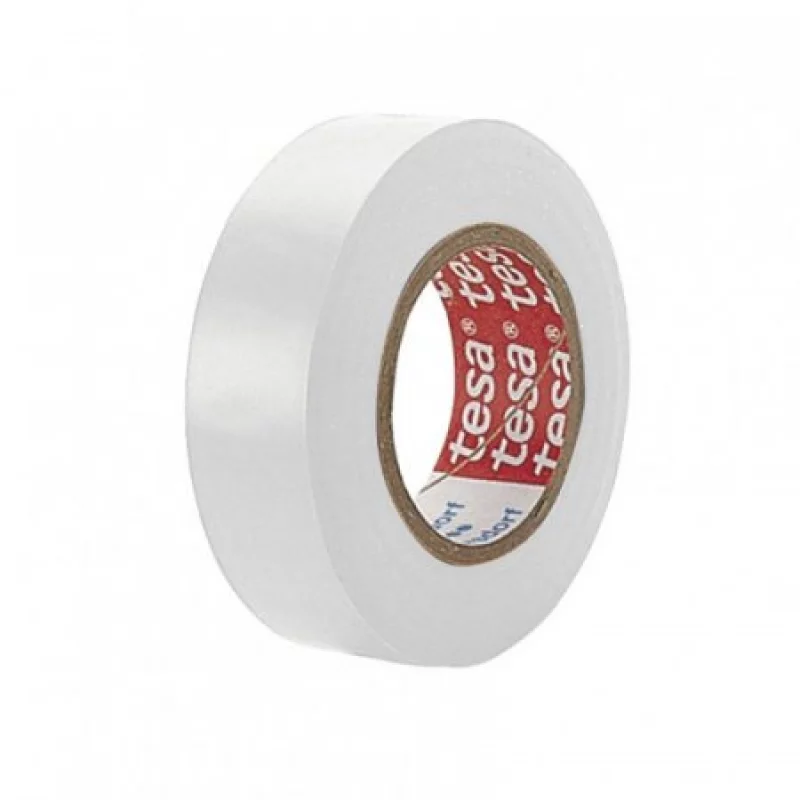 Cinta Aislante Tesa Blanca 10 Mts X 19 Mm