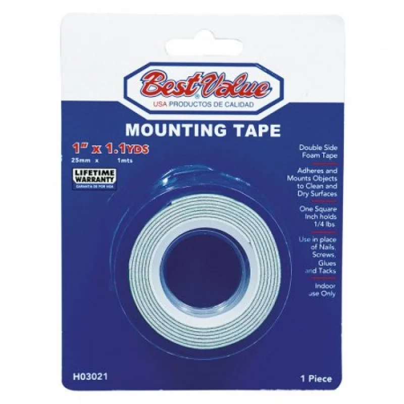 Cinta Doble Faz B.V H03021 Verde 25Mm 1M.