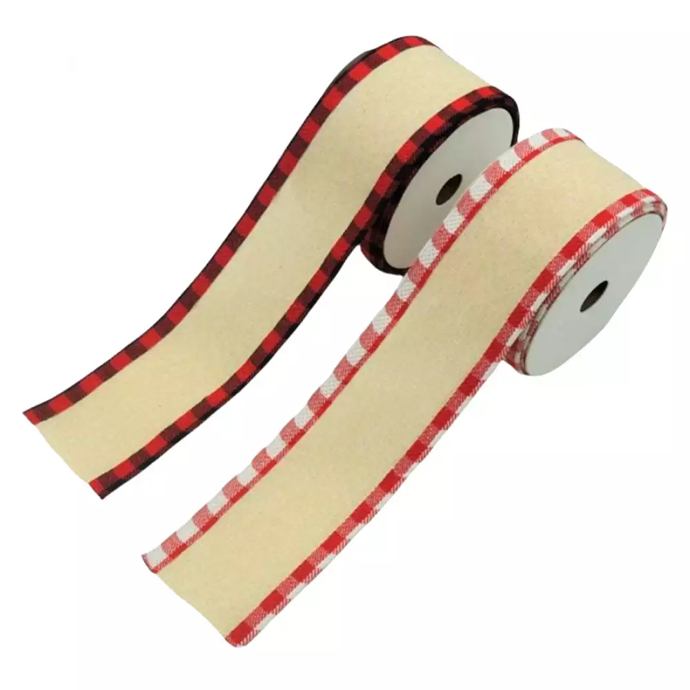 Cinta Navideña Decorativa Natural 6 cm Santini