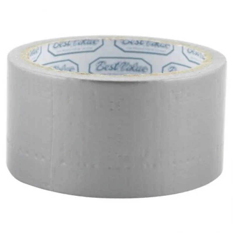 Cinta Para Ductos Adhesiva Best Value Gris