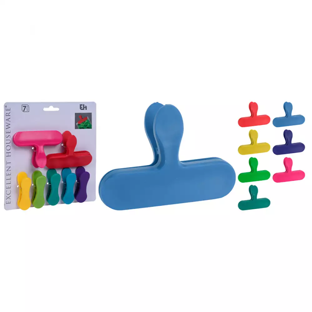 Clip Bolsa Excelhouse 101000650 Setx7 Surtido Plastico