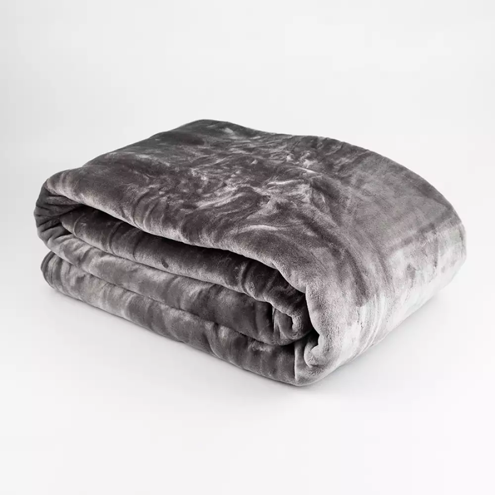 Cobija Fenissa   Queen  Gris  100% Microfibra