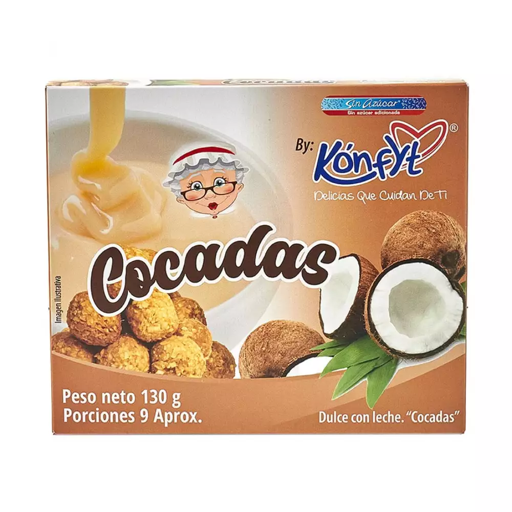 Cocadas 103083 15 3 13Cm Cm 1 Und Coco 130Gr 160
