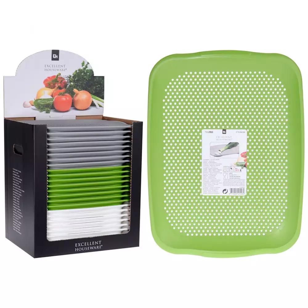 Colador Excellent Houseware 27.5X36.5X3 Cm Surtido 030000340