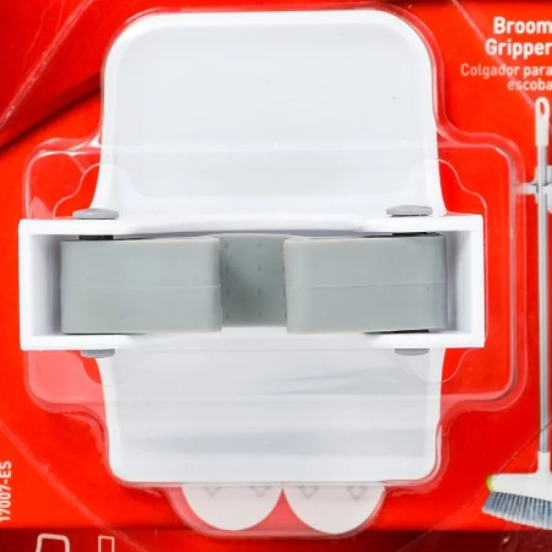 Colgador Para Escoba Command Blanco