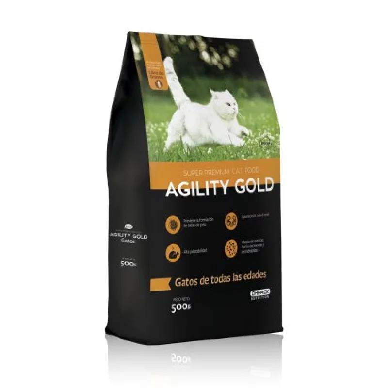 Concentrado Gato Agility 98Al 500 Gr Adultos