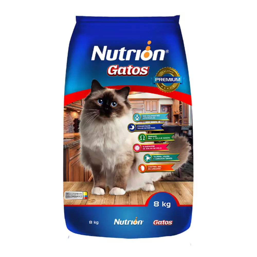 Concentrado Gato Nutrion 0361 8 Kg Carne/Pollo