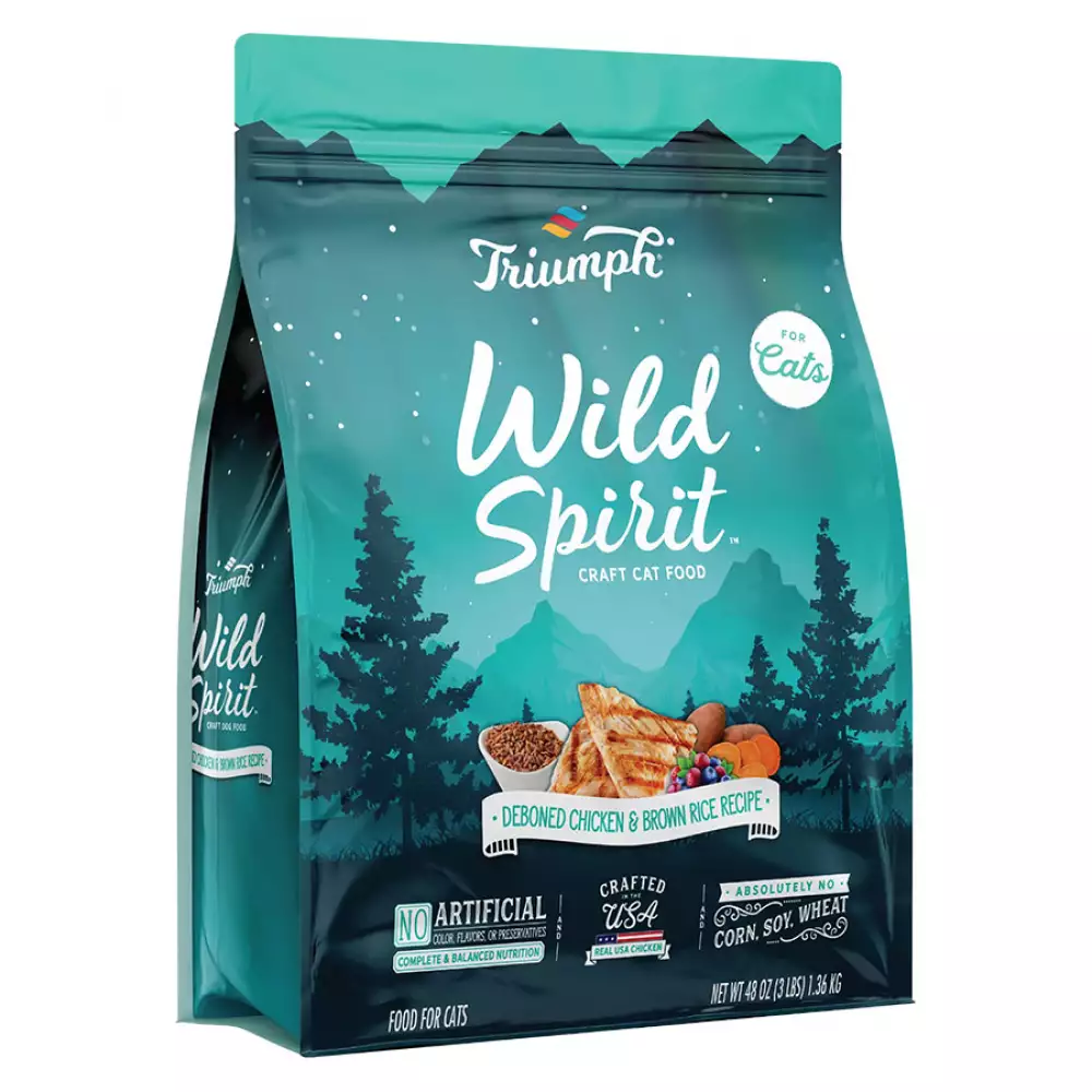 Concentrado Gato Triumph Wild Spirit Pollo 1.36 Kg 680884 Tri