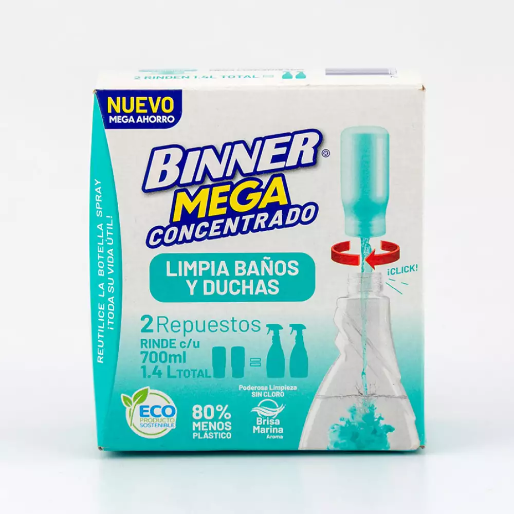 Concentrado Limpiavi Binner Elite 100 Ml