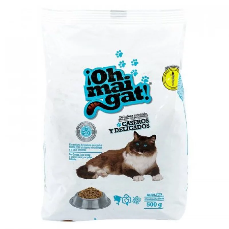 Concentrado Oh Mygat Caseros Y Delicados 500G