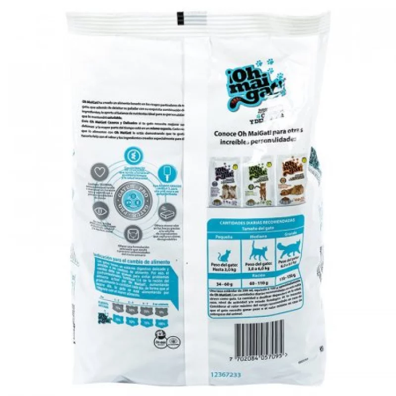 Concentrado Oh Mygat Caseros Y Delicados 500G