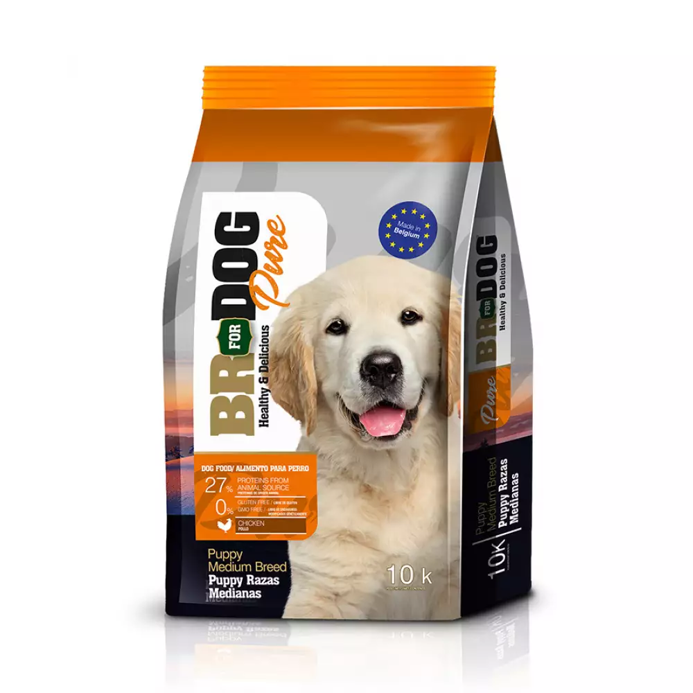 Concentrado perro br for dog puppy raza mediana 10