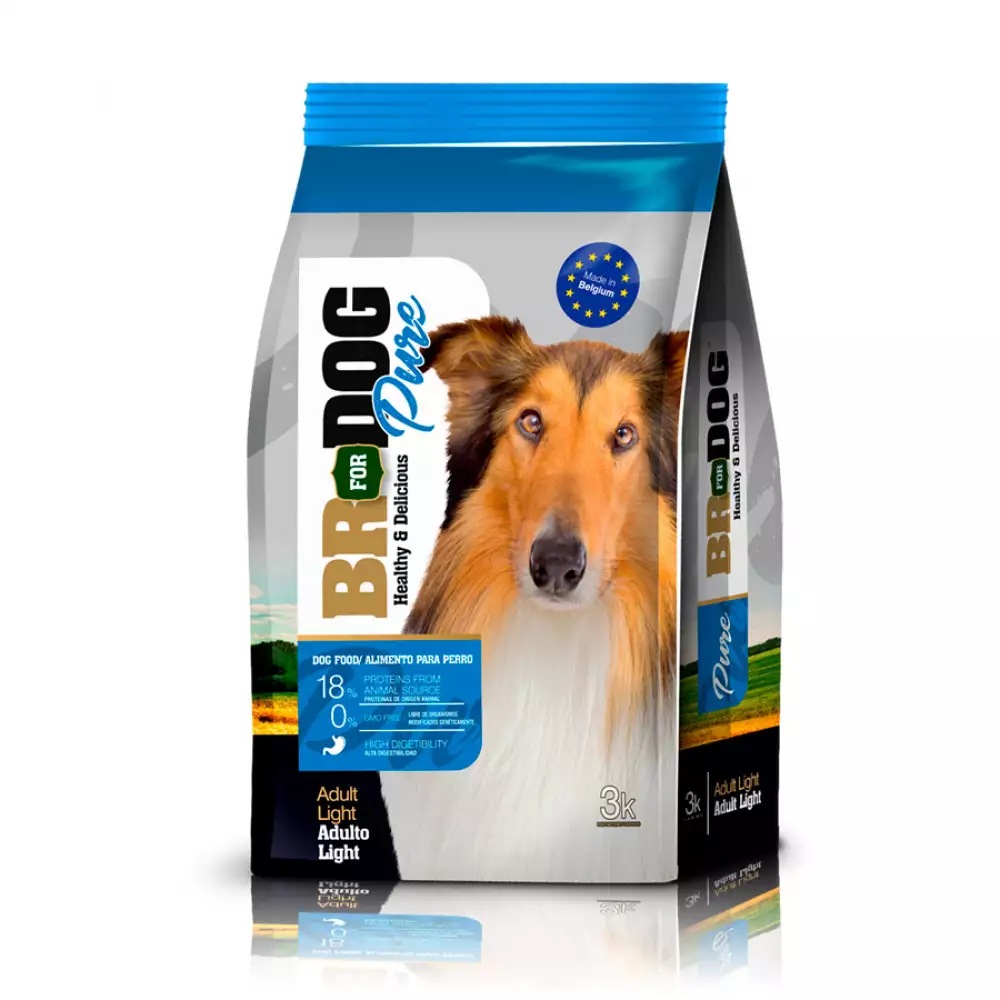 Concentrado Perro Br For Dog Pure Adulto Light 3 Kg 300200016