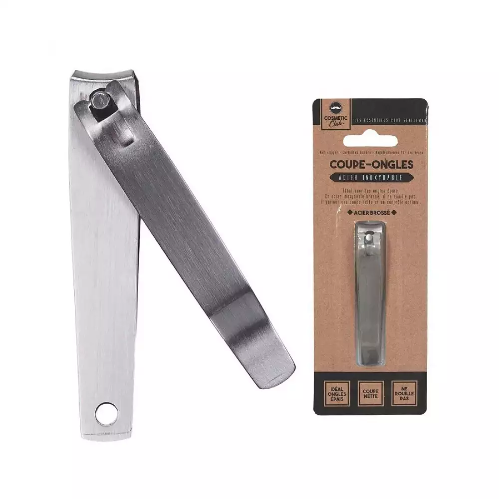 Corta unas cosmetic club en acero inoxidable sc16073