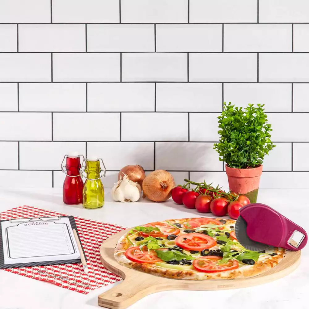 Cortador + Destapado Cook Concept Pizza Plastico Ku646