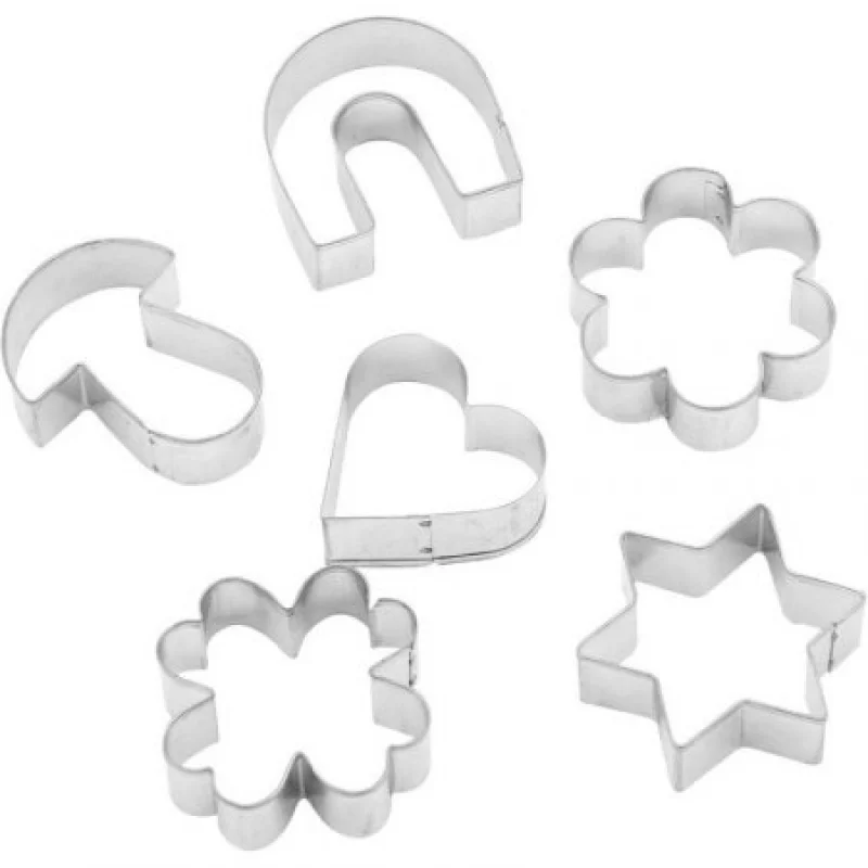 Cortador Galletas En Anillo 6 Piezas Tescoma