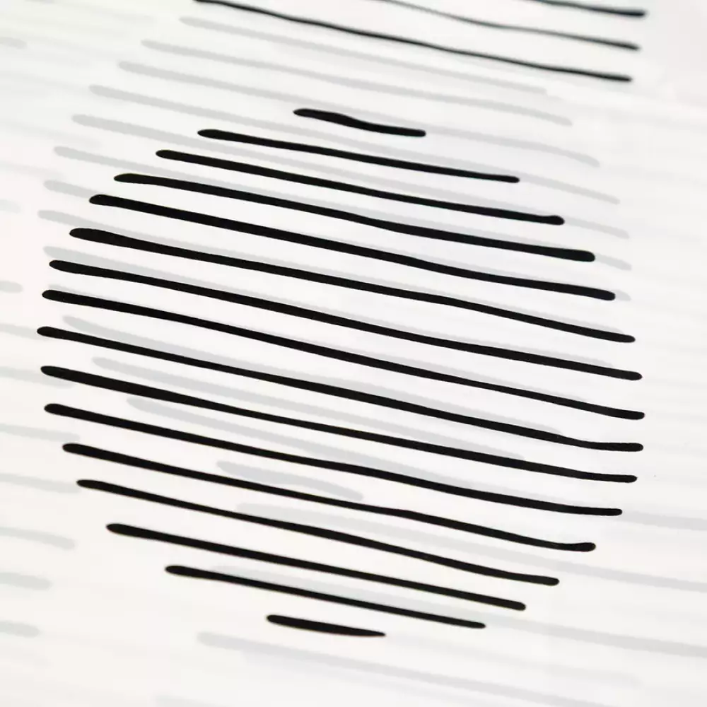 Cortina Bano Bathroom Solutions 2X38Cm Blanco Plastico