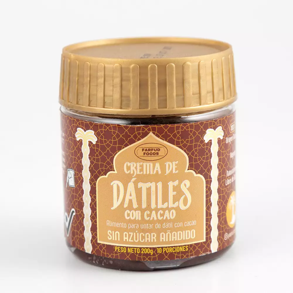 Crema Datil Farfud Food Con Cacao 200 Gr 1463