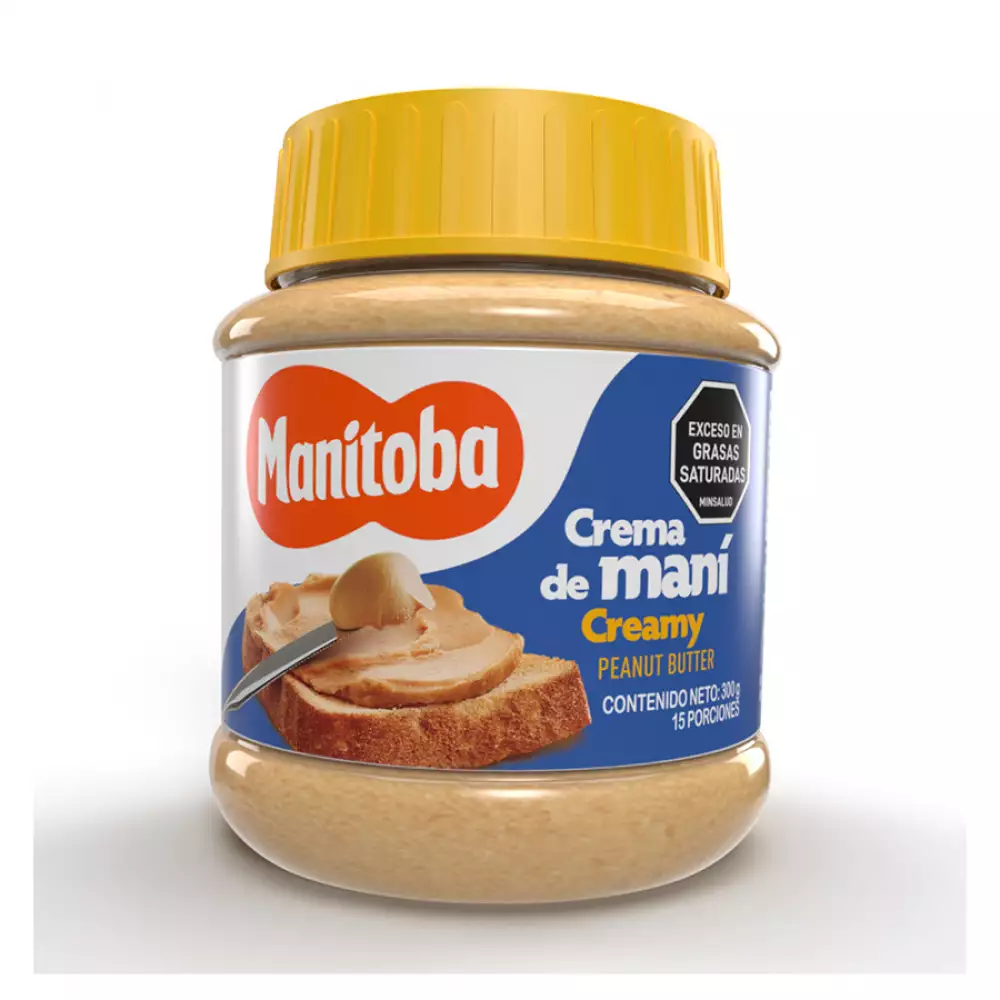 Crema De Mani Manitoba X 300 Gr Creamy