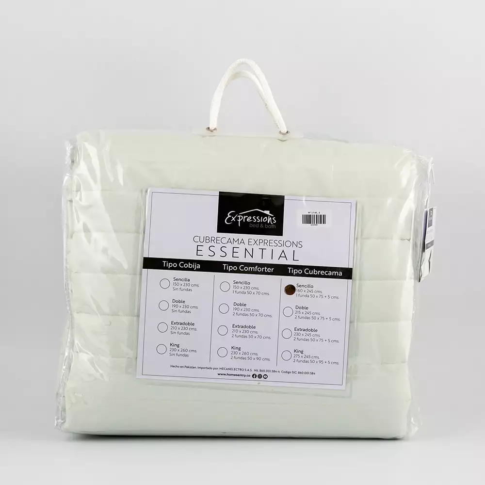 Cubrecama Expressions Montana 90Gr Sencillo Verde 100% Microfibra