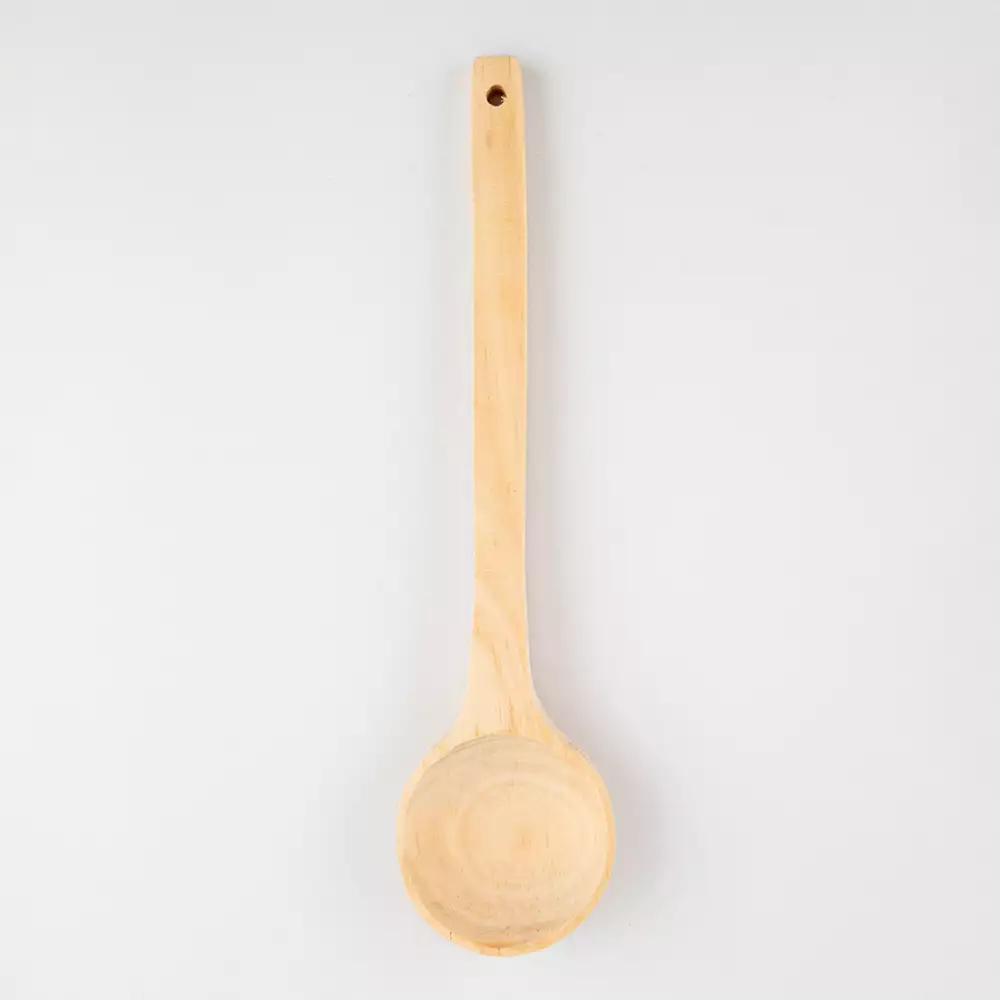 Cuchara Redonda Expressions   Madera  35 Cm