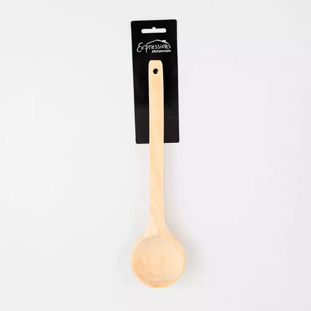 Cuchara Redonda Expressions   Madera  35 Cm