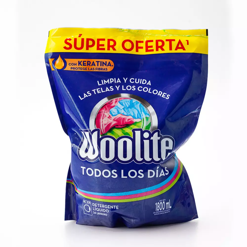 Detergente woolite keratina todos los dias 1800ml 3169056