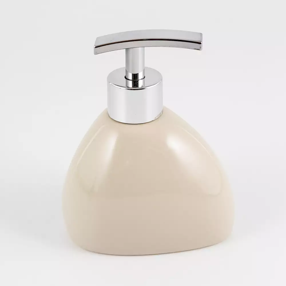 Dispensador 5 Five Jabon Liquido 10X12Cm Taupe Ceramica 138013O